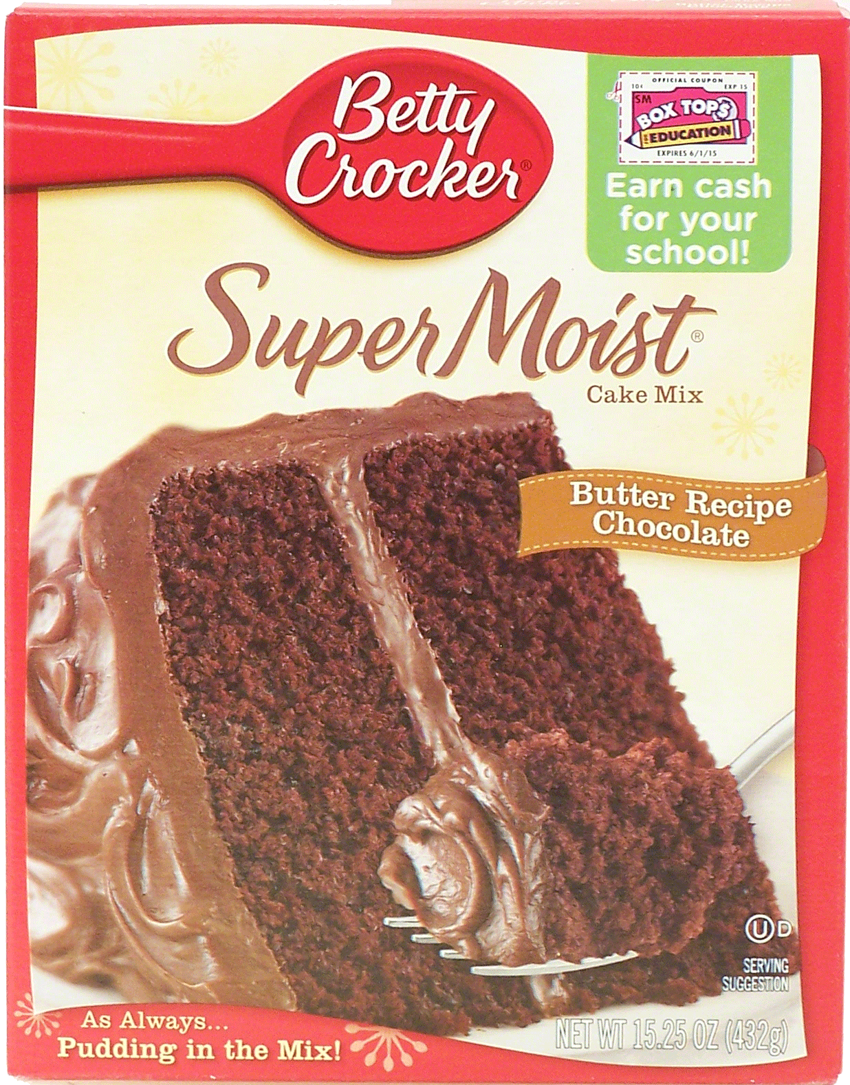 Betty Crocker Super Moist butter recipe chocolate cake mix Full-Size Picture